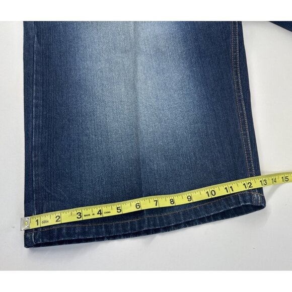 Vintage Webs Shorts Mens 38 Blue Denim Jorts Wide Leg Baggy Hip Hop Skater 90s - Picture 9 of 13